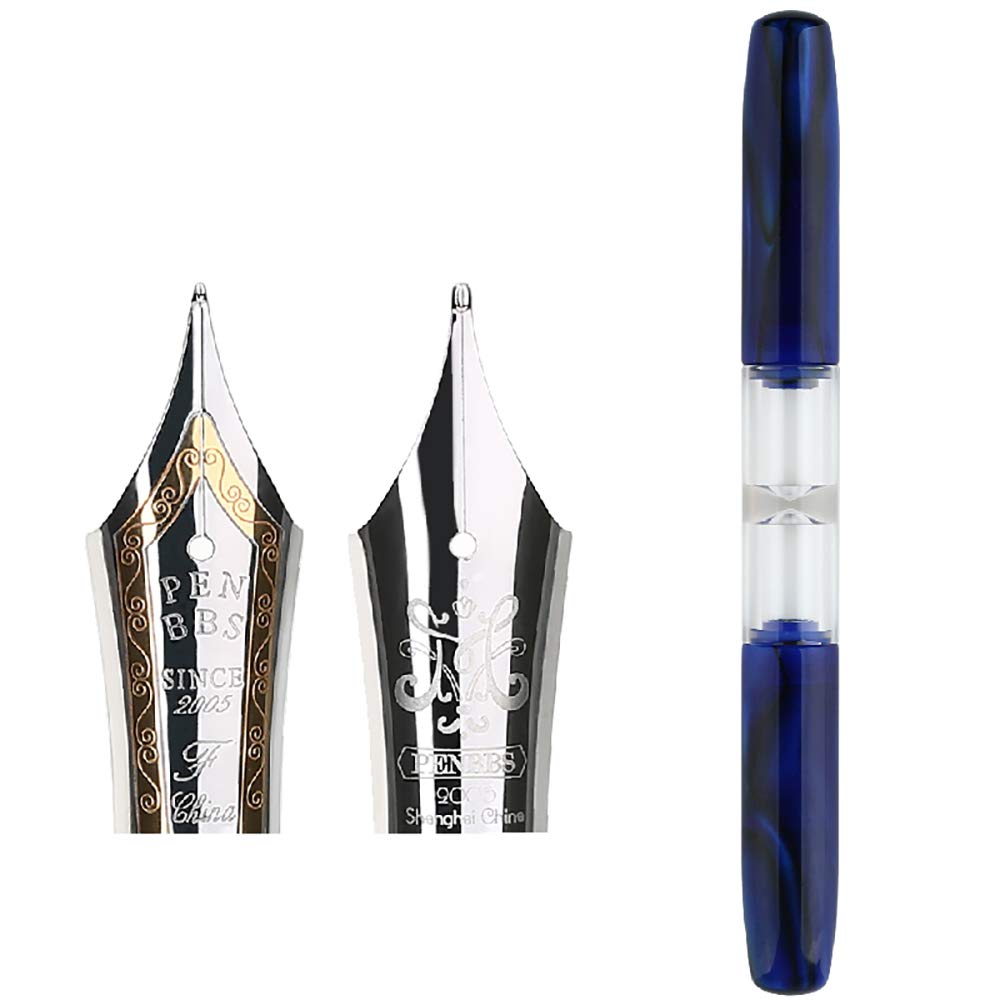 Amazon | Asvine PENBBS 469-26 ダブルペン先 万年筆 細字 中字 スター