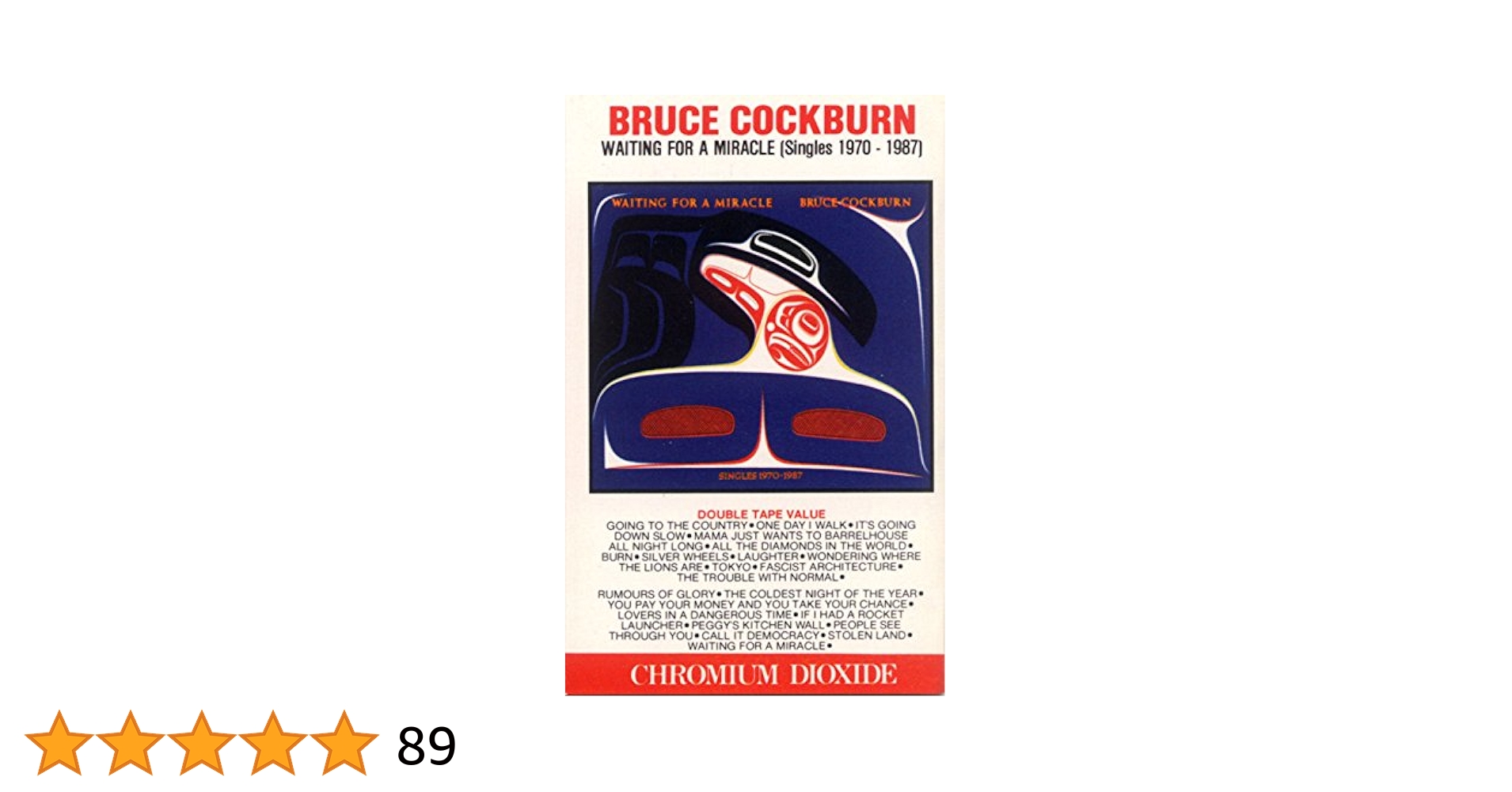 BRUCE COCKBURN - Waiting for a Miracle (Singles 1970-1987