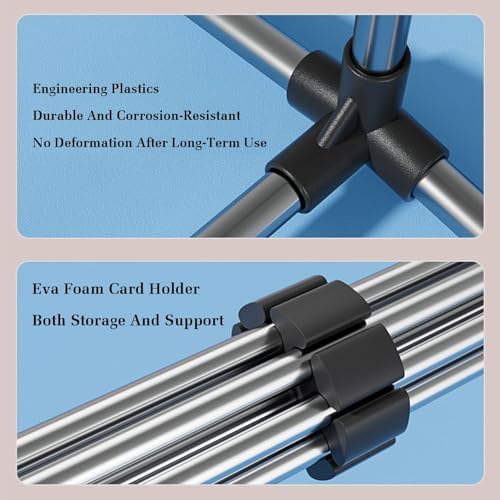Portable Badminton Tennis Net Stand, Badminton Net Stand,Indoor Outdoor Volleyball Poles,Badminton Volleyball Combi Stand,Freestanding Athletic Training Equipment For Ballpark,One Color-Length 510Cm