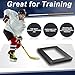 Deekin Hockey Passer Training Aid Hockey Passer Rebounder Heavy Duty Passing Trainer with Rubber Rebounder for Improves Puck Control Passing Shooting One-timers Works on and Off Ice (4way)