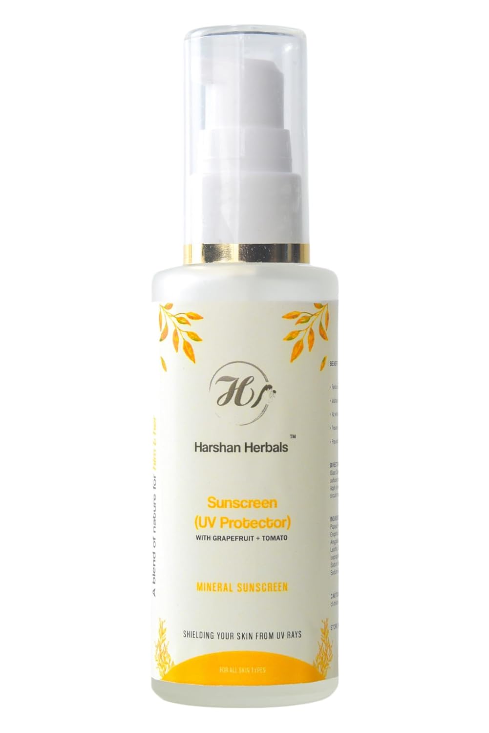 HARSHAN HERBALS Sunscreen For Men & Women - 50 Gram