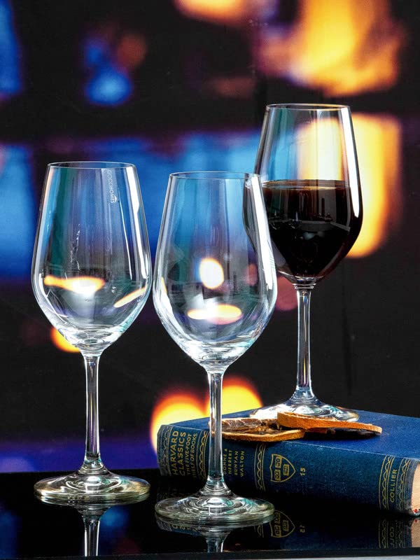 Buy GOOD HOMES WITH WORD YSR Glass Wine Glasses Tumbler Set of 6pcs