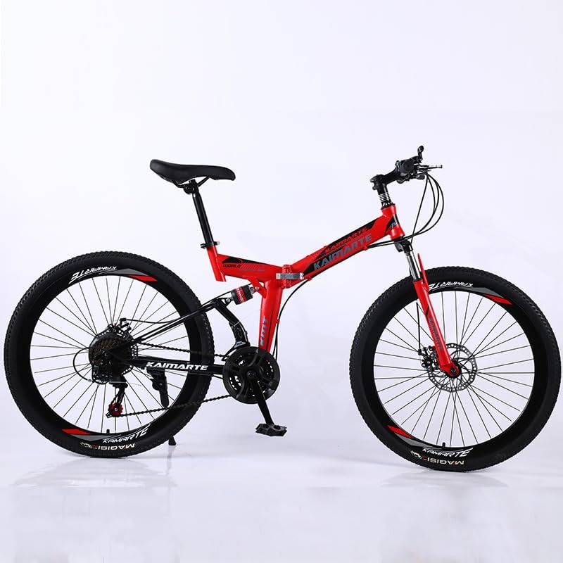 Adults Road s Racing Bicycle Foldable Bicycle Mountain for Men and Women 26/24 Inch Steel 21/24/27 Speed Bicycles