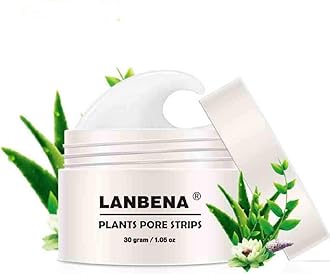 LANBENA Blackhead Remover, Nose Plants Pore Strips Deep Cleansing Peel off Mask & 60Pcs Nose StripsBlack Heads Remover from Face