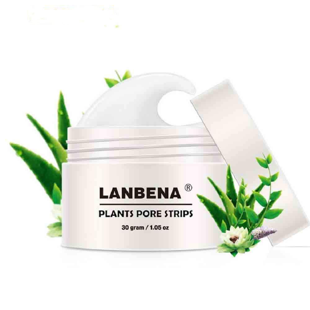 LANBENA Blackhead Remover, Nose Plants Pore Strips Deep Cleansing Peel off Mask & 60Pcs Nose StripsBlack Heads Remover from Face