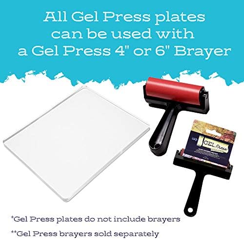 Gel Press Monoprinting Plate 8x10 inch / 20.3x25.4 cm - 10802