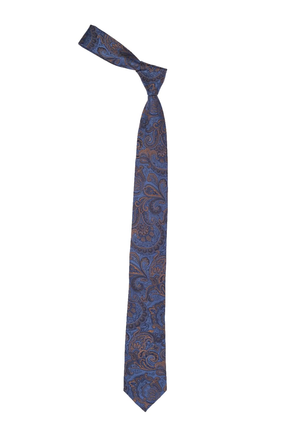 peter england Men Blue Embroidered Tie-picture-32