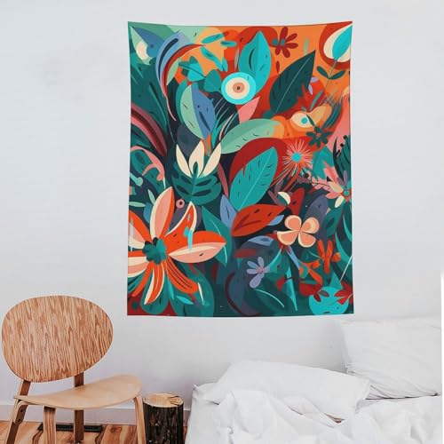 Drapeau mural chambre tapisserie décoration verticale pour masquer mur blanc - 5