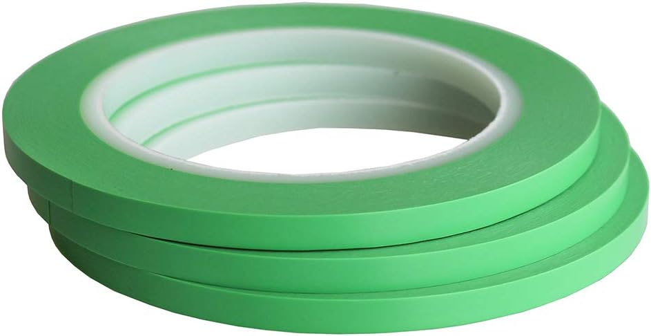 JINBING Green Finline Tape  1/4 inch 3pcs