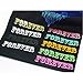 Heat Transfer Vinyl 8.5 x 11 Forever Flex Soft no Cut Laser Heat Transfer Paper 5 Sheets Pack (Silver Metallic)