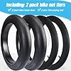 WEEROCK 24 X 3.0 Inch Bike Fat Tire E-Bike Tires 2 Pack Bicycle Tyres with 2 Pack Inner Tubes Folding Bead Tires Compatible with Wide Mountain Snow Bicycle Electric Bike #2