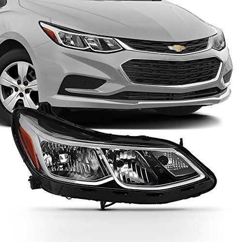 AKKON - For 2016-2019 Chevy Cruze Halogen Model Headlight Passenger Right Side Single