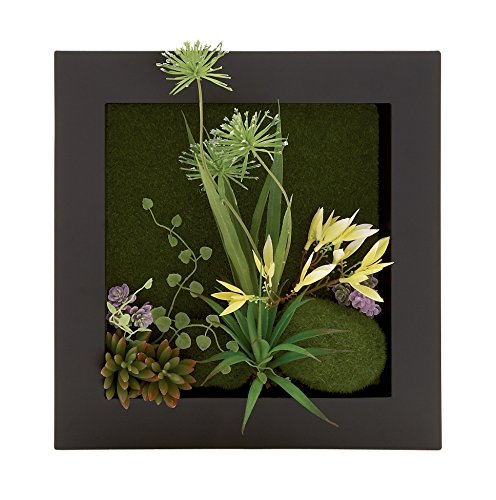 Pea Wall Vignette Florale Deco 79 sculpture en métal faite main