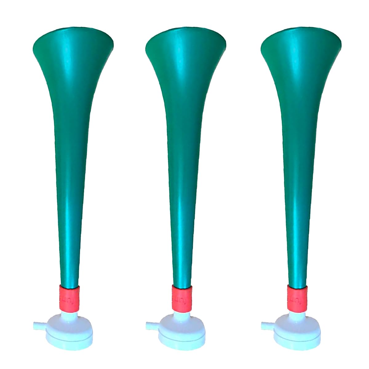 FUN FAN LINE - Pack 3 Vuvuzelas de Plástico Resistente. Trompetas de Animación para Fútbol, Eventos Deportivos y Fiestas. Bocina Ruido Extremo 120 DB. Cotillón para Aficionados — view 18