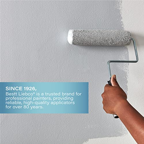 Bestt Liebco Best Libero 559428000 Master Spindle 10 cm Mini Kit Escova/Rolo/Aplicador, Branco