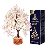 arbol de cristal de noche Como funciona en el corazón, algunas personas sugieren que puede ayudar a establecer su intención de concentrarse más en su corazón. La idea aquí es usar el Cuarzo Rosa como un aviso para estar agradecido y pensar en el increíble cuerpo que tienes y cómo tu corazón puede bombear sangre por todo tu cuerpo. El cuarzo rosa es maravillosamente translúcido y tiene un color relajante que relaja inmediatamente la mente y el cuerpo. Imagínese tener un hermoso árbol de cuarzo rosa tallado en rosa
