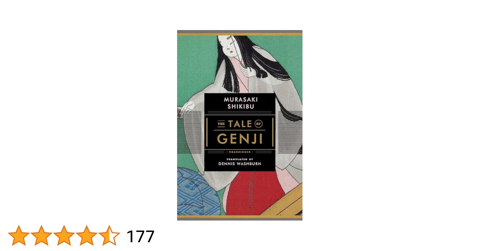 Amazon | The Tale of Genji | Murasaki Shikibu, Washburn
