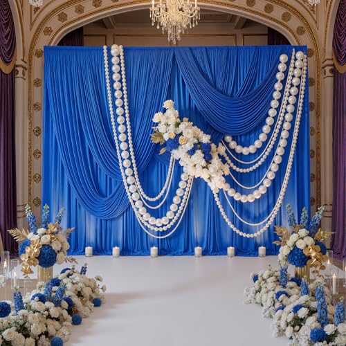 Cortina Fondo Fotográfico 10x10ft Royal Blue miniatura 3
