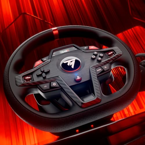 T248R, Volante Force Feedback da 3,1 N·m e Pedaliera, Per PS5, PS4 e PC - Controller - Immagine 1