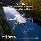 Potensic ATOM SE GPS Dron z kamerą 4K EIS, czas lotu 93 min, poniżej 249g, transmisja FPV 4KM, ze stacją szybkiego ładowania, maks. 16m/s, podążanie za mną/powrót, quadrocopter RC dla początkujących