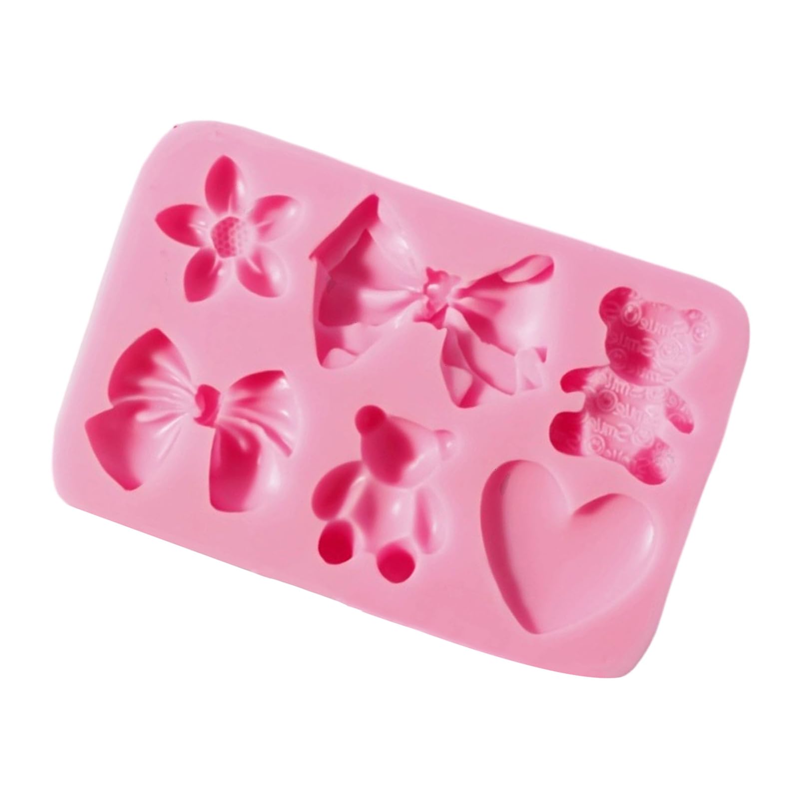Jazuaiao Silicone Bowknot for Cake Decoration and Fondant Crafting Ideal for Baking Enthusiasts and Craft Projects Birthday Cakes Decoration