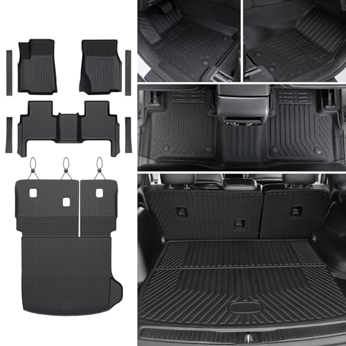 JOULARISE Floor Mats Set for 2022-2025 Jeep Grand Cherokee, All Weather TPE...