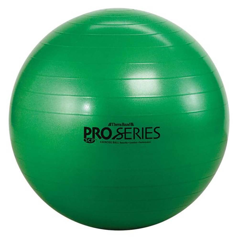 THERABAND Pelota de Ejercicio Pro Series SCP de 65 cm, Color Verde, Pelota de Gimnasio Profesional para Estabilidad y Fitness
