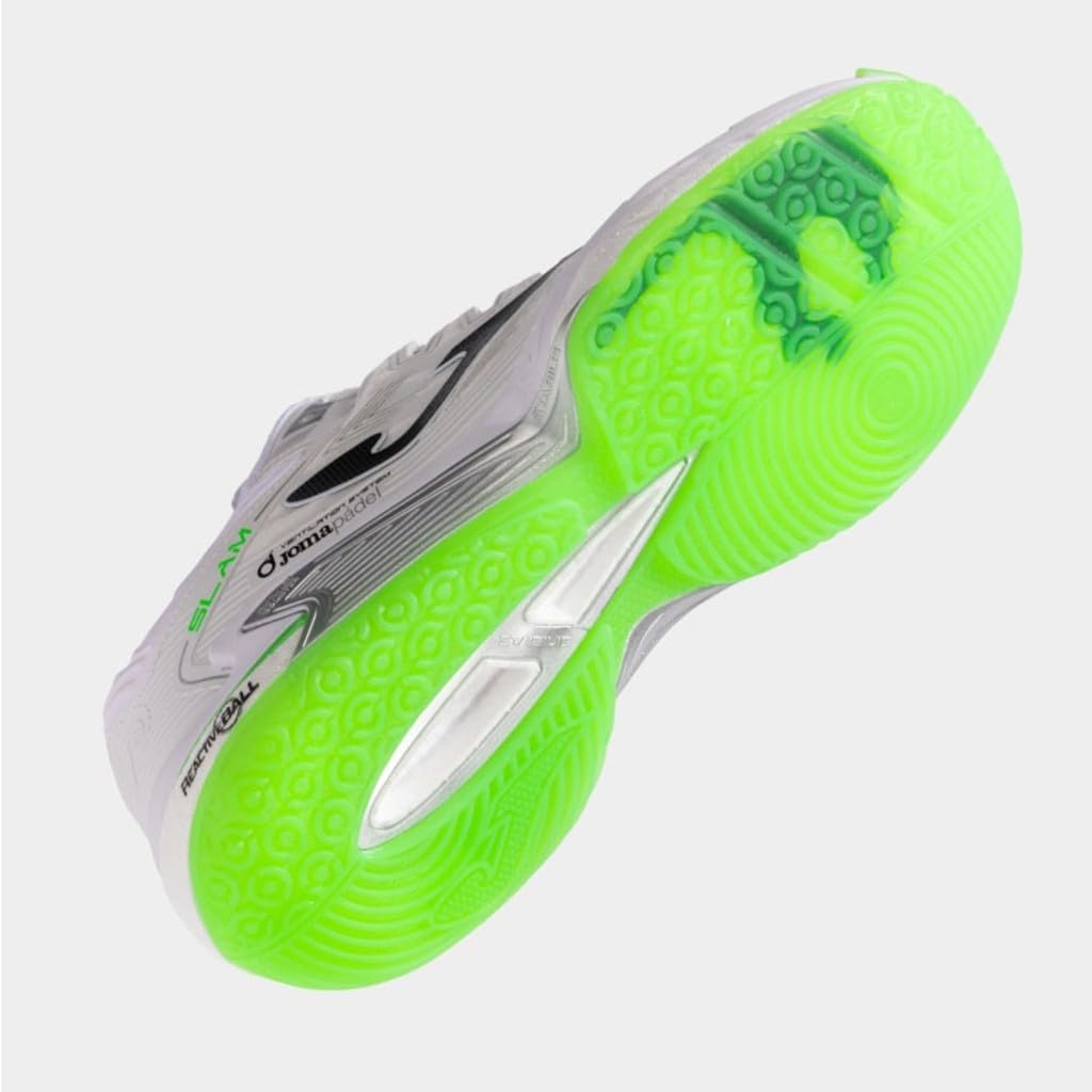 Joma Zapatillas unisex Pro Padel, 7-12, tenis de corte de alto rendimiento con doble bola reactiva, suela omni tachonada - SLAM para hombre