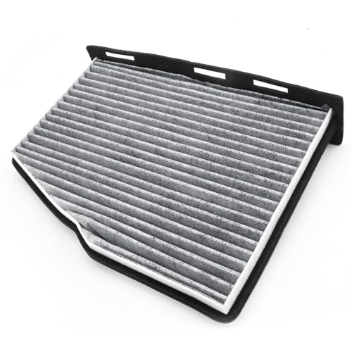 Ollanoos 1K2819653A Cabin Air Filter, Interior Cabin Air Filter Carbon Activated Air Filter Replacement for Audi A3 TT Replacement for Seat Replacement for Skoda Replacement for VW