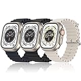 Stylisch und Highlight: Mehrere stilvolle Farben zur Auswahl. Passen Sie Ihre Uhr an Ihre Stimmung und Ihr Outfit im Alltag an. Sie können verschiedene Farben der Armbänder mischen, um Ihre iWatch zu verschönern und Ihren einzigartigen Geschmack zu unterstreichen.