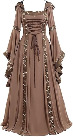 Amazon Co Jp 中世ヨーロッパ ワンピース ドレス ステージ衣装 レディース 洋服 大きいサイズ お姫様ドレス カラードレス 貴族風 きれいめ 演劇 宮廷服 ドレス 貴族 ドレス ロングドレス舞台 ダンス レトロ フリル 余興 コスプレ 魔女 コスチューム Hostingg ドレス