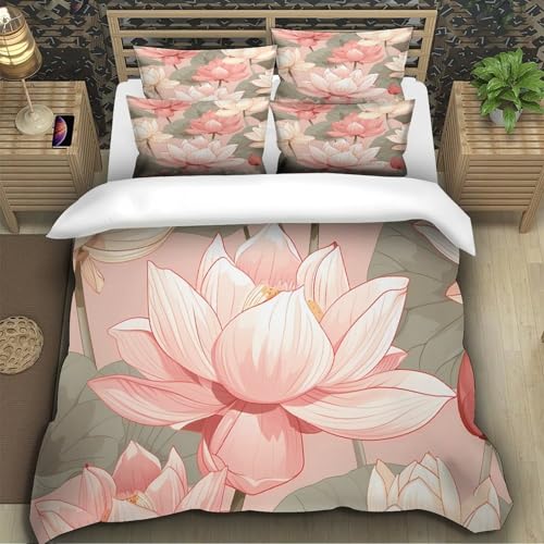 Housse de couette anti-pli Londres 200x200 parure de lit microfibre facile à laver