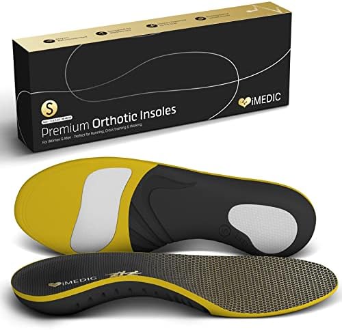 iMedic Premium Orthotic Insoles (New 2024 Mould) - Size S: UK 6-7 Plantar Fasciitis Support Insoles - Arch Support Insoles - Flat Feet Insoles - Plantar Fasciitis Insoles for Men and Women - View 3