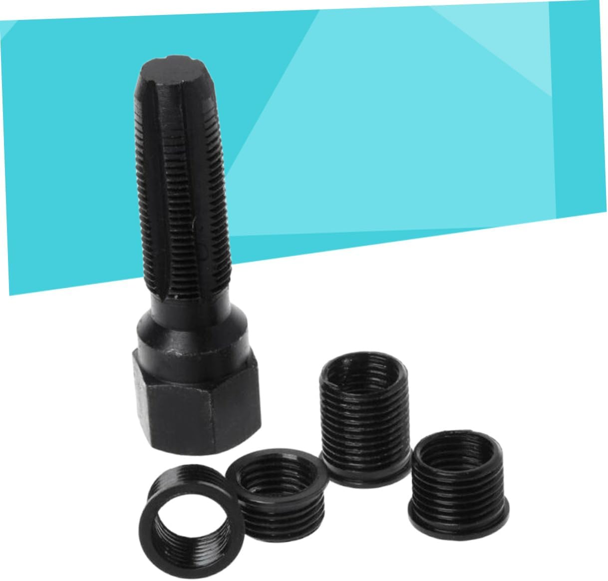 CHILDWEET 14mm Spark Plug Thread Repair Kit with Metal Insert Tool
