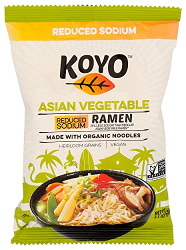 Koyo, Ramen Asian Vegetable Reduced Sodium, 2.1 Ounce #TOP7