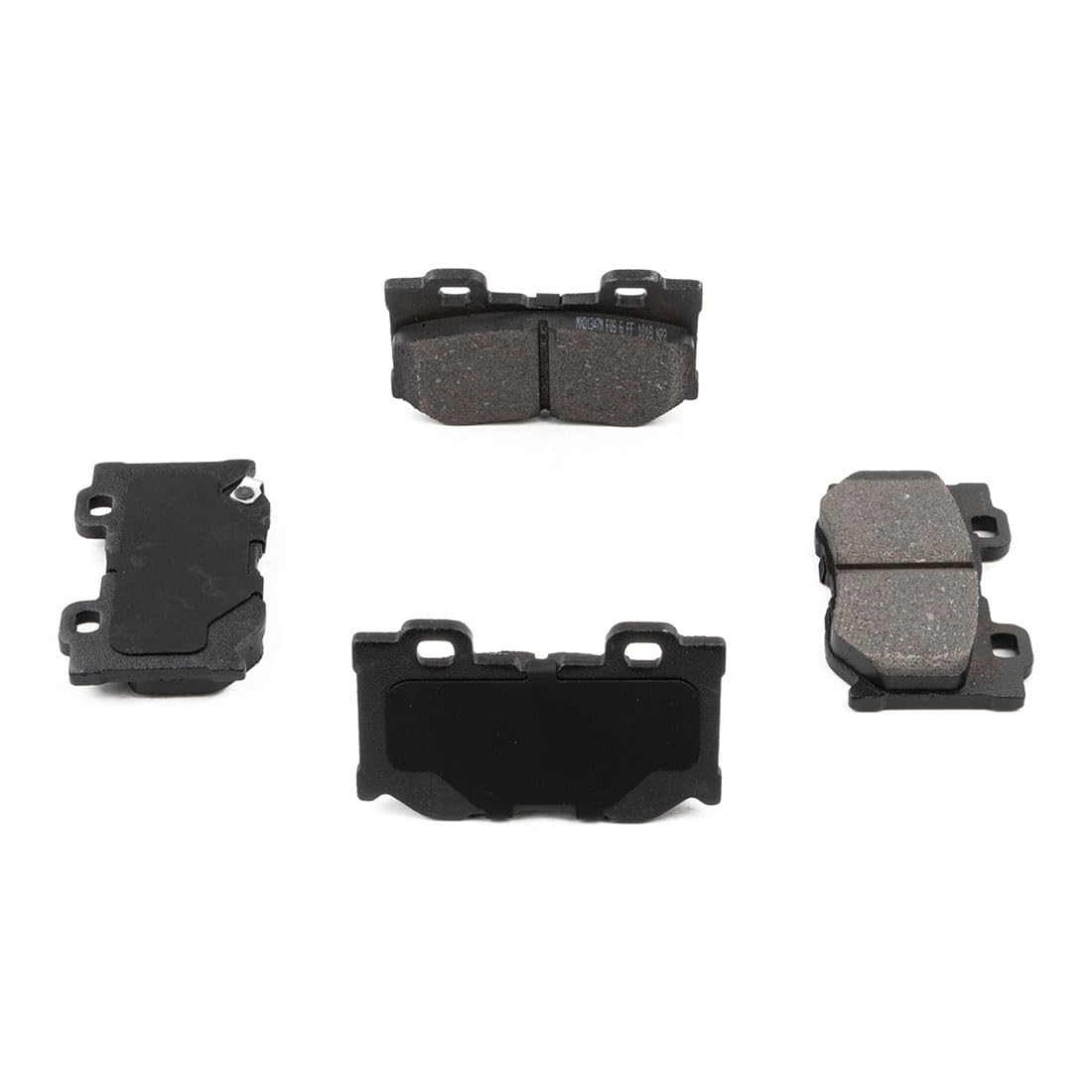 1 Rear Disc Brake Pad Set for Nissan 370Z 2009 2010 2011 2012 2013 2014 2015 2016 2017 2018 2019 3.7L V6, for INFINITI G37 2008 2009 2010 2011 2012 2013 3.7L V6