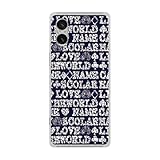 ScoLar スカラー arrows NX9 F-52A ハードケース スマホケース アローズ f52a スマホカバー ポリカーボネート製 保護 LOVE スカラコ トランプ シック