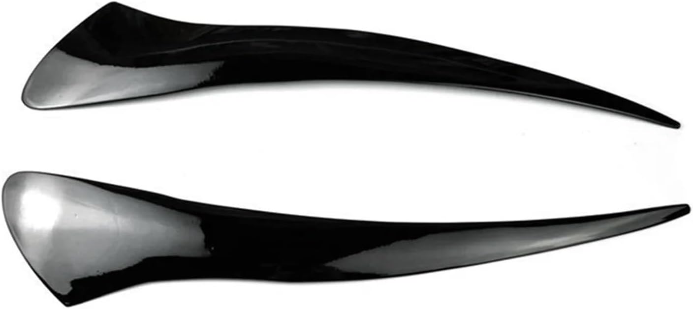 フィアット500 595 アングリーアイブロー マットブラックABSプラ 楽天