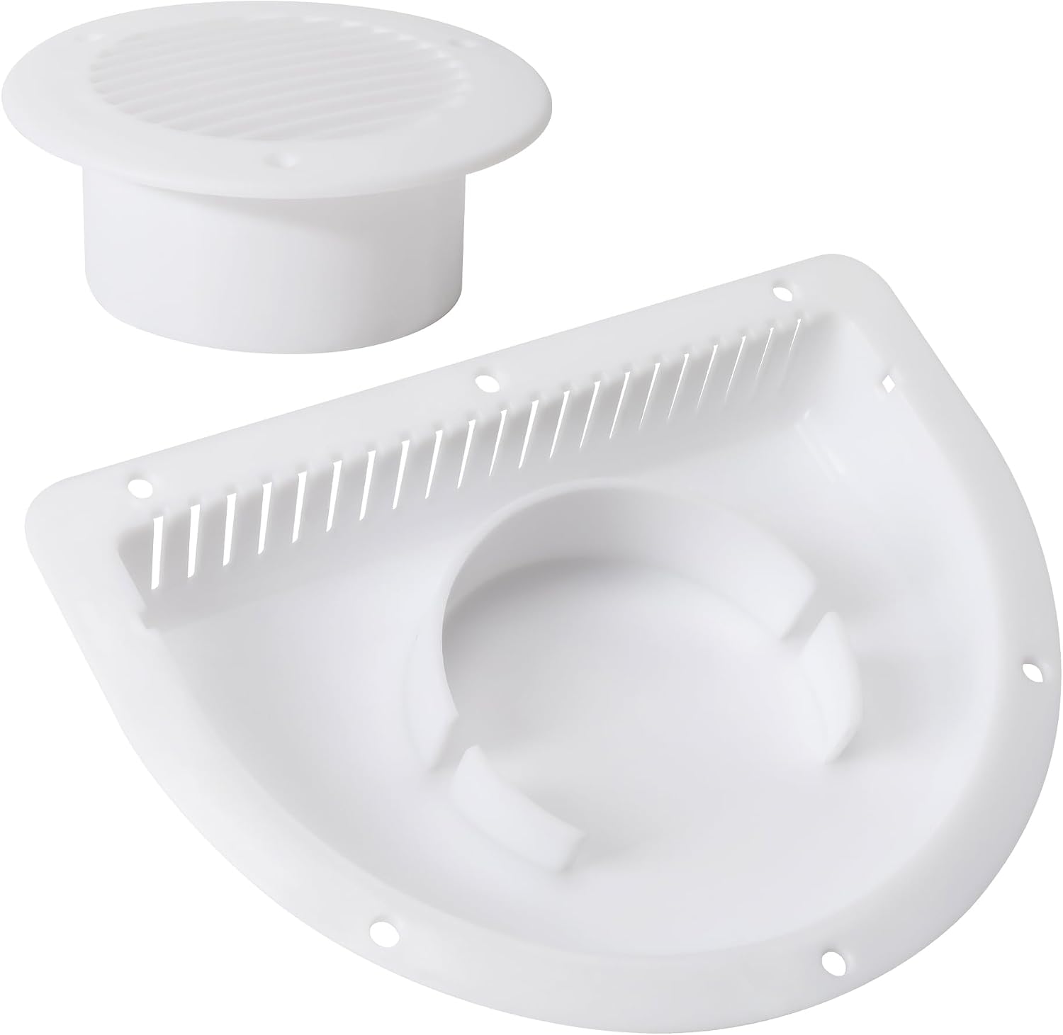 Lonffery RV Vent - RV Vent Covers for Trailer - RV ATV Cycle Truck Cargo Work Trailer Side Air Vents