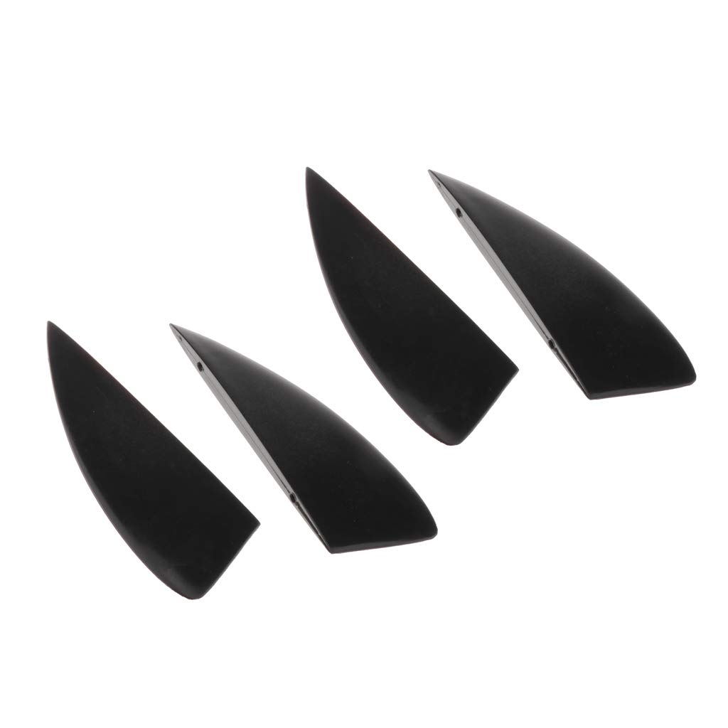 4 Stück 3,8 cm Flosse für Kiteboard, Kitesurfen, Kiteboarding, Drachenbrett, Fliegen, Surf-Ausrüstung