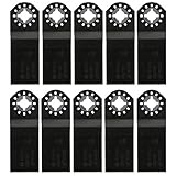 Bosch OSC112-10 1-1/4-Inch High-Carbon Steel Plunge Cut Oscillating Blade, 10-Pack