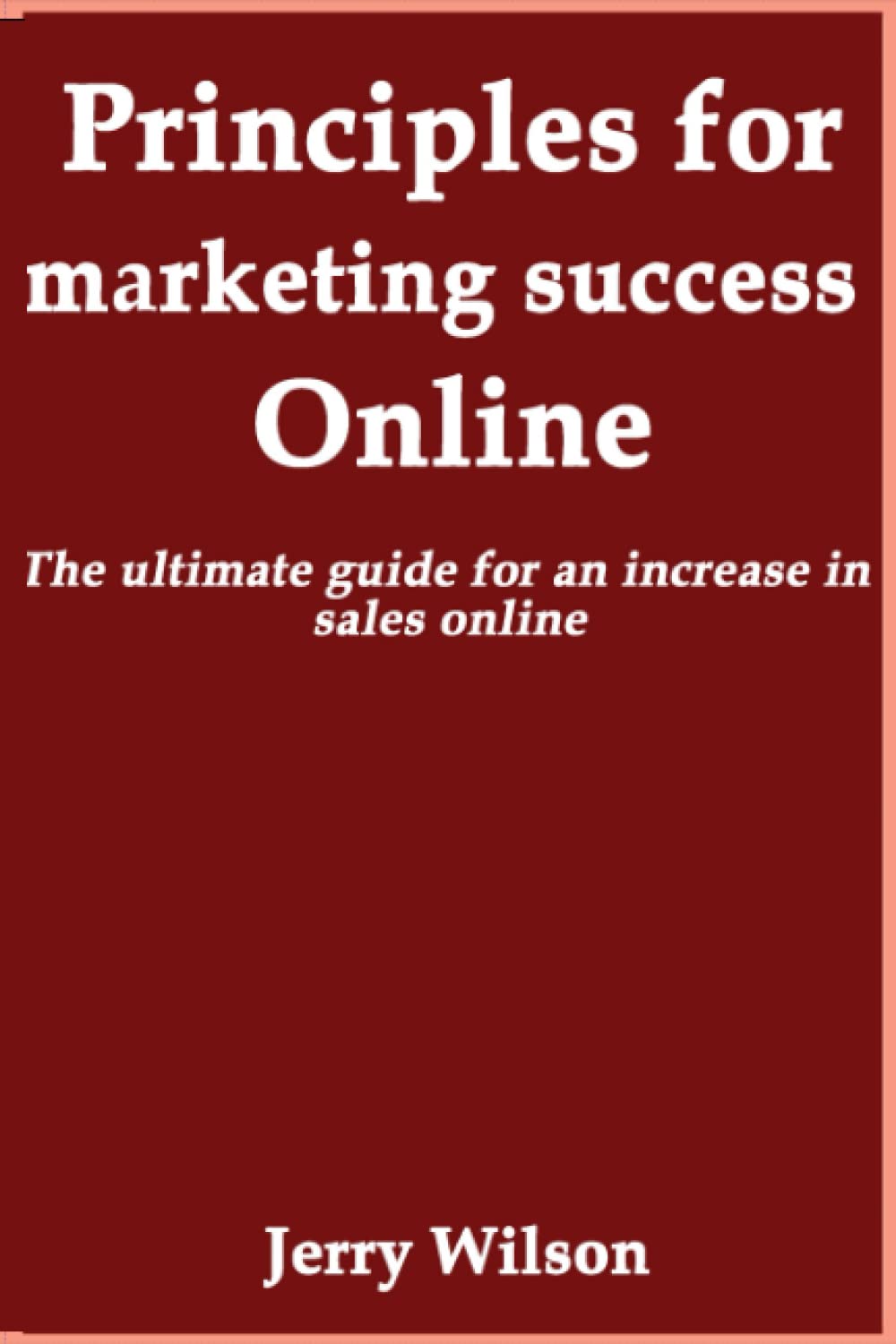 Principles for marketing success online: The ultimate guide for an increase in sales online