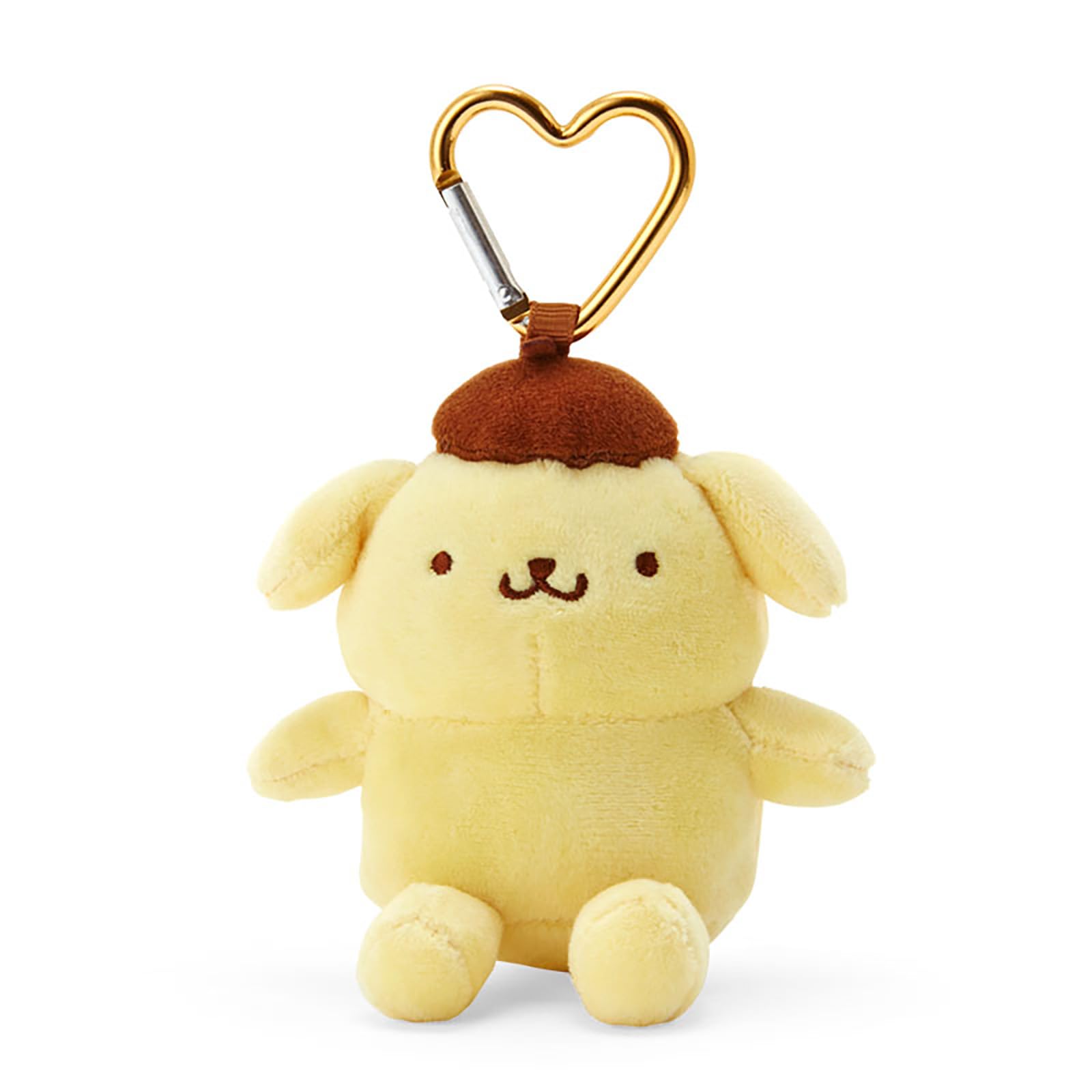 Sanrio 174670 Mini Mascot Holder, Pompompurin, Polyester Steel, : Electronics