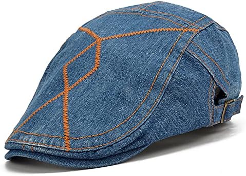 公式通販 デニムダックキャップ 春夏秋メンズファッションカジュアルバイザーデイエディションタイドカップルフォワードキャップ