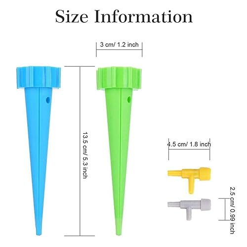 Miniatura 4 de Sistema de riego por goteo, sistema de riego de jardín, 12 piezas, dispositivos de picos de riego automático de vacaciones, kits de riego por goteo