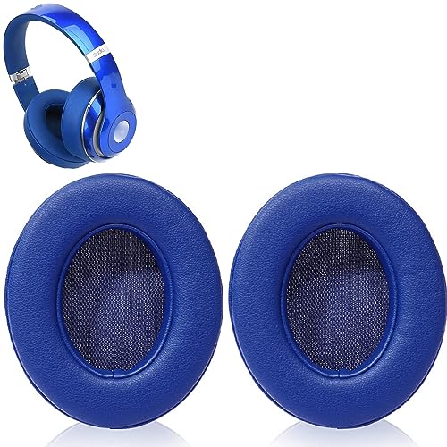 Almohadillas de Repuesto para Auriculares Beats Studio 2 y 3 Con Cable e Inalámbricos   Espuma Viscoelástica Con Piel de Proteína Suave, Color Azul