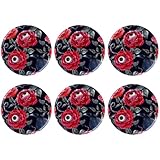 Emaille-Anstecknadeln: Jeder Knopf hat einen Durchmesser von 5,7 cm und hat die ideale Größe für eine Kunstnadel. Die richtige Größe als Kostümzubehör zum Tragen, zieht die Augen der Menschen auf sich, tragbare Größe und geringes Gewicht, um sicherzustellen, dass Sie sie leicht mitnehmen können.