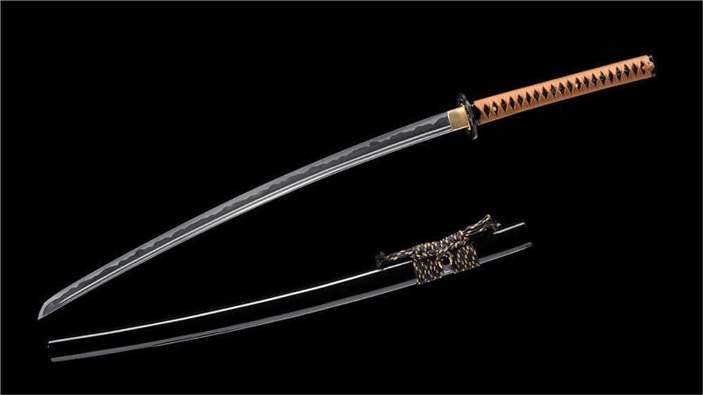 Iaito Practice Sword 1060 Carbon Steel Katana Unsharp Dull Full Tang-Ryan1317