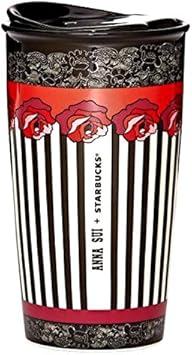 Amazon Co Jp Starbucks Starbucks Tumbler Utensils Collaboration Anna Sui Anna Sweetheart Roses Rose Double Layers Double Wall Ceramic Water Bottle Home Kitchen