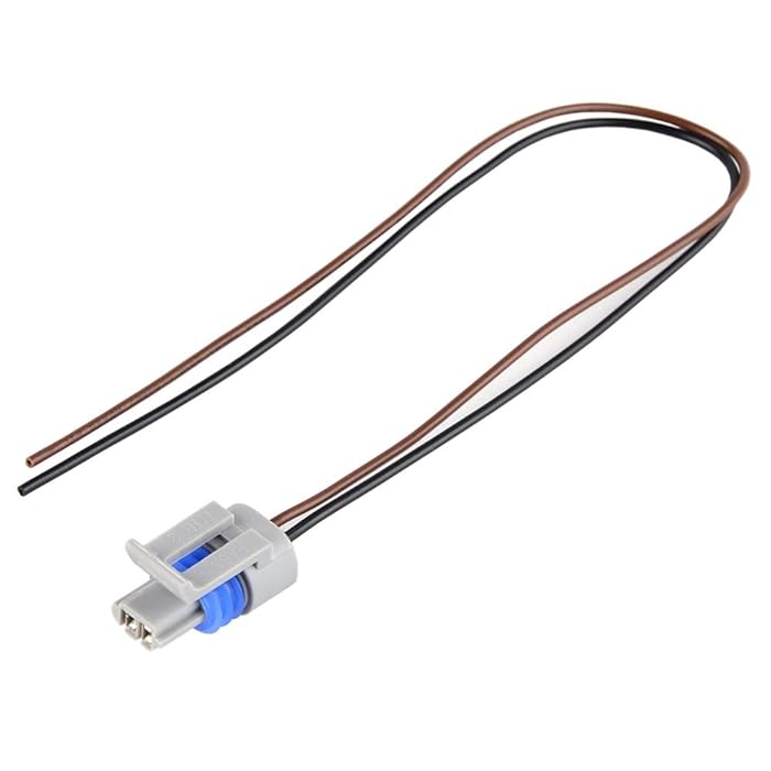 Buy 2 Wire IAT Intake Air Temperature Sensor Connector Pigtail For